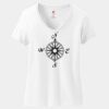 Women's Perfect T Cotton V Neck T Shirt Thumbnail