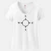 Women's Perfect T Cotton V Neck T Shirt Thumbnail