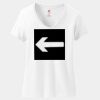 Women's Perfect T Cotton V Neck T Shirt Thumbnail