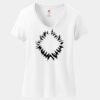 Women's Perfect T Cotton V Neck T Shirt Thumbnail