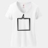 Women's Perfect T Cotton V Neck T Shirt Thumbnail