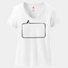 Women's Perfect T Cotton V Neck T Shirt Thumbnail