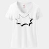 Women's Perfect T Cotton V Neck T Shirt Thumbnail