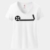 Women's Perfect T Cotton V Neck T Shirt Thumbnail