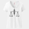 Women's Perfect T Cotton V Neck T Shirt Thumbnail