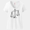 Women's Perfect T Cotton V Neck T Shirt Thumbnail