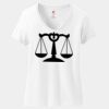 Women's Perfect T Cotton V Neck T Shirt Thumbnail