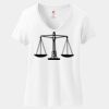 Women's Perfect T Cotton V Neck T Shirt Thumbnail