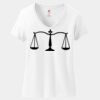 Women's Perfect T Cotton V Neck T Shirt Thumbnail