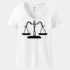 Women's Perfect T Cotton V Neck T Shirt Thumbnail