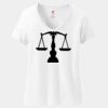 Women's Perfect T Cotton V Neck T Shirt Thumbnail