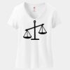 Women's Perfect T Cotton V Neck T Shirt Thumbnail