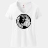 Women's Perfect T Cotton V Neck T Shirt Thumbnail