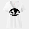 Women's Perfect T Cotton V Neck T Shirt Thumbnail