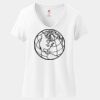 Women's Perfect T Cotton V Neck T Shirt Thumbnail