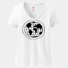 Women's Perfect T Cotton V Neck T Shirt Thumbnail