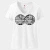Women's Perfect T Cotton V Neck T Shirt Thumbnail