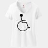 Women's Perfect T Cotton V Neck T Shirt Thumbnail