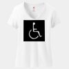 Women's Perfect T Cotton V Neck T Shirt Thumbnail