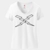 Women's Perfect T Cotton V Neck T Shirt Thumbnail