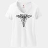 Women's Perfect T Cotton V Neck T Shirt Thumbnail