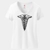 Women's Perfect T Cotton V Neck T Shirt Thumbnail