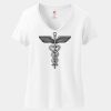 Women's Perfect T Cotton V Neck T Shirt Thumbnail