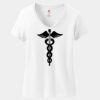 Women's Perfect T Cotton V Neck T Shirt Thumbnail