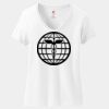 Women's Perfect T Cotton V Neck T Shirt Thumbnail