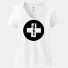 Women's Perfect T Cotton V Neck T Shirt Thumbnail