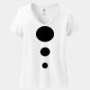 Women's Perfect T Cotton V Neck T Shirt Thumbnail
