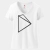 Women's Perfect T Cotton V Neck T Shirt Thumbnail