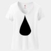 Women's Perfect T Cotton V Neck T Shirt Thumbnail