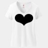 Women's Perfect T Cotton V Neck T Shirt Thumbnail
