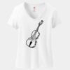 Women's Perfect T Cotton V Neck T Shirt Thumbnail