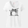 Women's Perfect T Cotton V Neck T Shirt Thumbnail