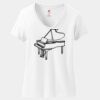 Women's Perfect T Cotton V Neck T Shirt Thumbnail