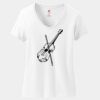 Women's Perfect T Cotton V Neck T Shirt Thumbnail