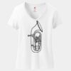 Women's Perfect T Cotton V Neck T Shirt Thumbnail