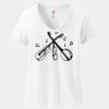 Women's Perfect T Cotton V Neck T Shirt Thumbnail