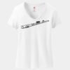 Women's Perfect T Cotton V Neck T Shirt Thumbnail