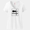 Women's Perfect T Cotton V Neck T Shirt Thumbnail