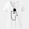 Women's Perfect T Cotton V Neck T Shirt Thumbnail