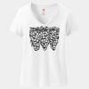 Women's Perfect T Cotton V Neck T Shirt Thumbnail