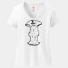Women's Perfect T Cotton V Neck T Shirt Thumbnail