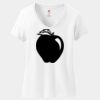 Women's Perfect T Cotton V Neck T Shirt Thumbnail