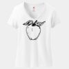 Women's Perfect T Cotton V Neck T Shirt Thumbnail