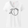 Women's Perfect T Cotton V Neck T Shirt Thumbnail