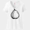Women's Perfect T Cotton V Neck T Shirt Thumbnail