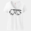 Women's Perfect T Cotton V Neck T Shirt Thumbnail